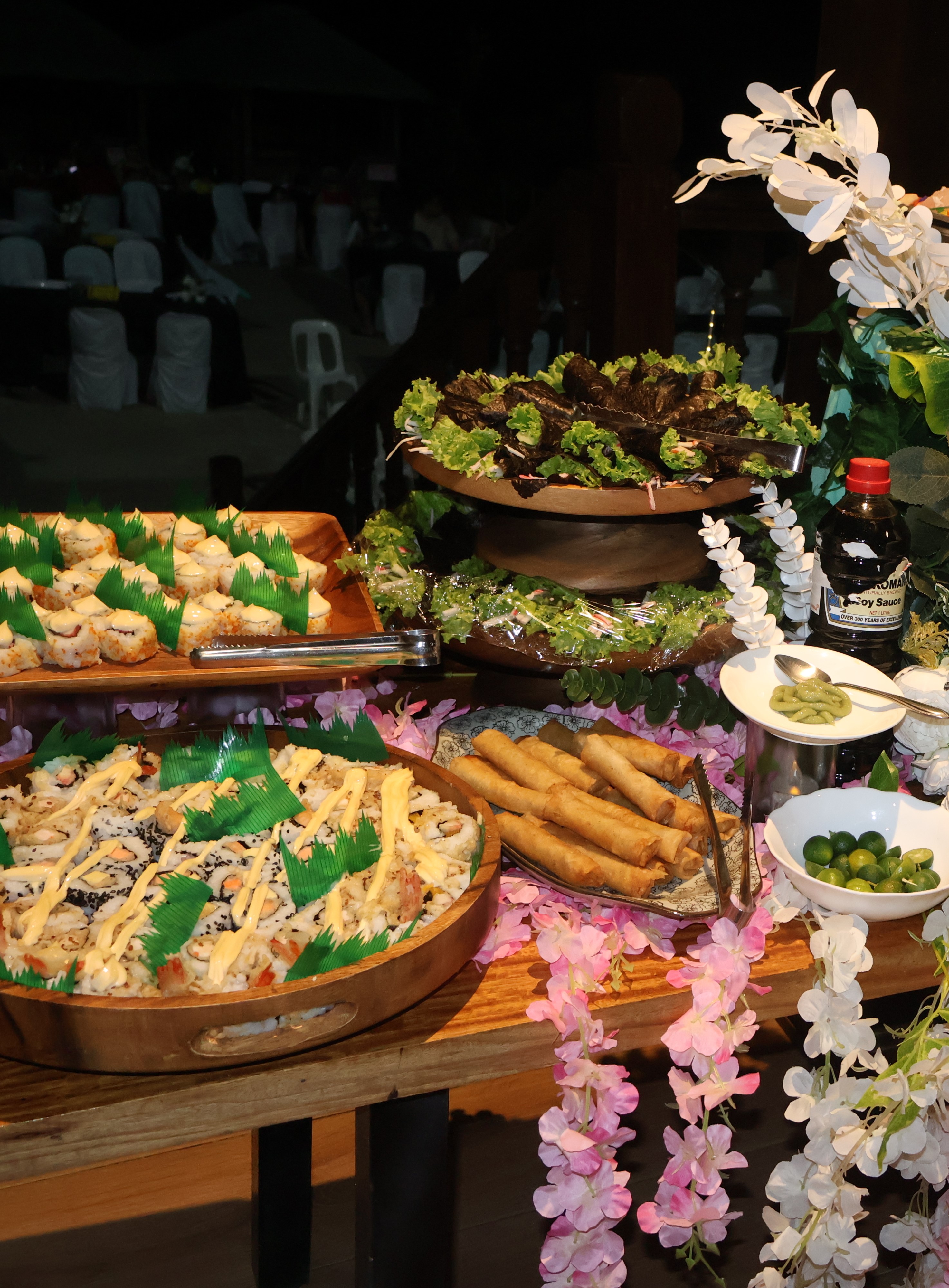 Fresh food at Bani Hidden Paradise Resort