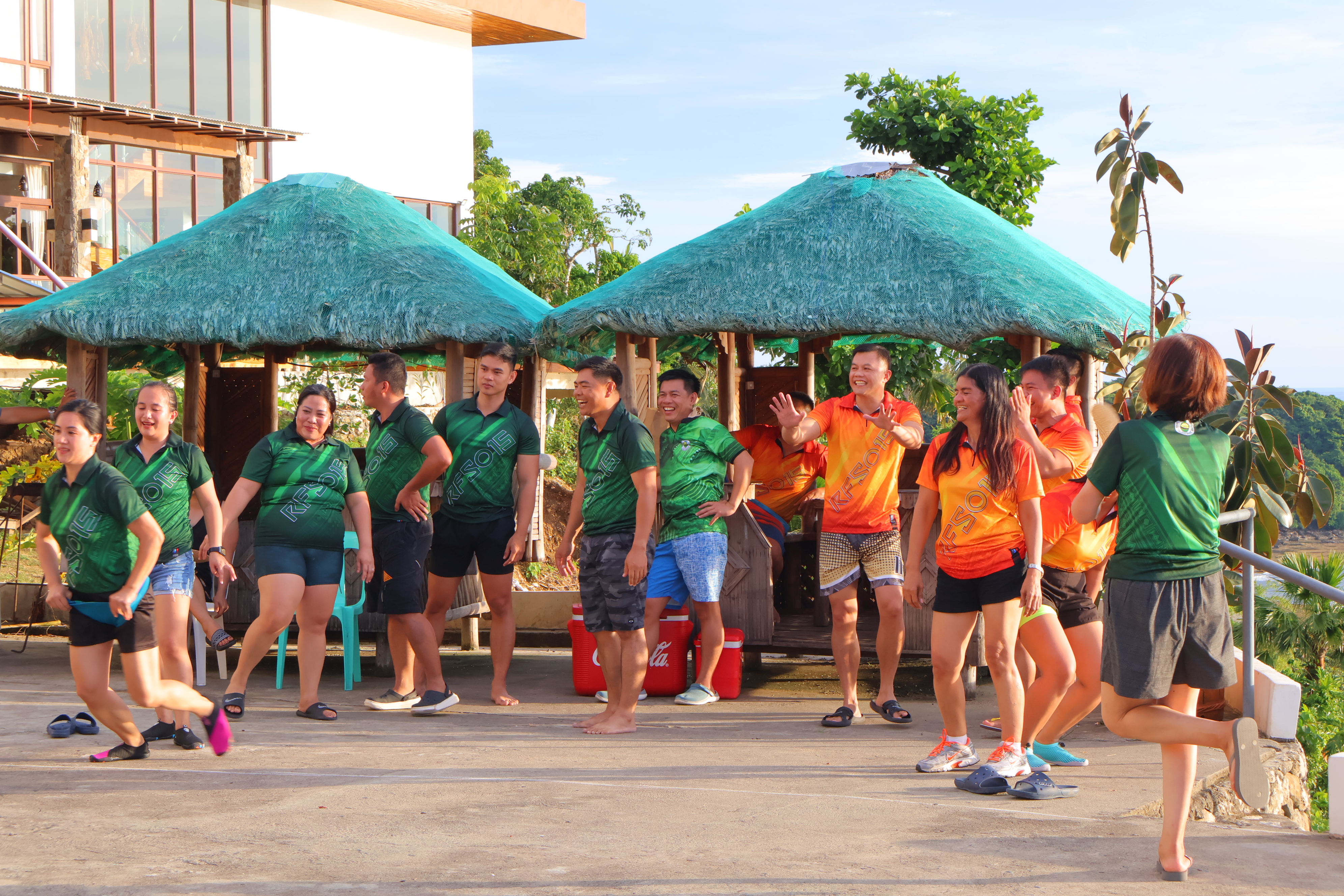 Team building at Bani Hidden Paradise